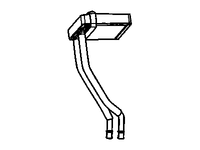 Chevrolet Suburban Heater Core - 89024919