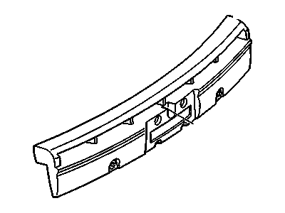 GM 10232659 Absorber Assembly, Front Bumper Energy