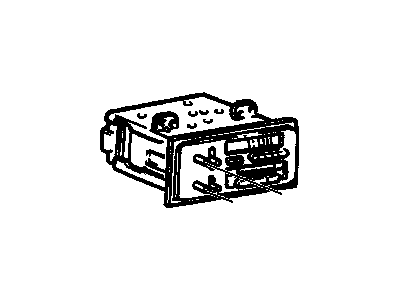 GM 16169165 Radio Assembly, Amplitude Modulation/Frequency Modulation Stereo & Clock & Tape Player *Marked Print