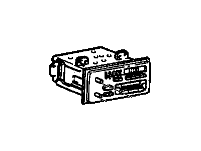 GM 16194965 Radio Assembly, Amplitude Modulation/Frequency Modulation Stereo & Clock & Tape Player