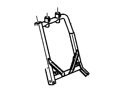 GM 88949331 Frame Asm,Passenger Seat Back Cushion