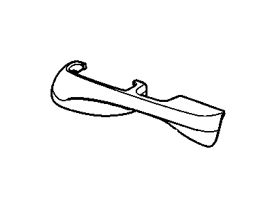 2002 Oldsmobile Bravada Door Armrest - 15080974