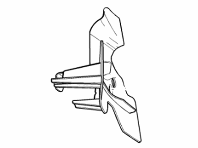 GM 84045021 Deflector, Front Brake Rotor Cooling Duct