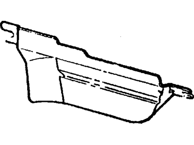 GM 14066657 Shield, Starter Motor Heat