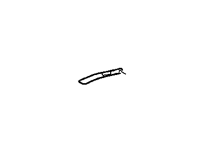 GM 88944469 Pad,Rocker Panel Rear Molding