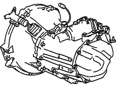 Pontiac Vibe Transmission Assembly - 19205592