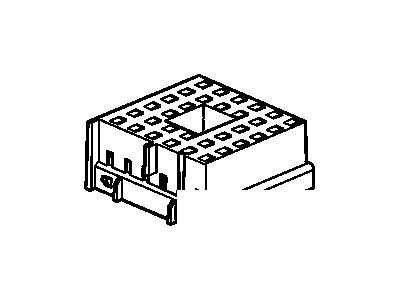 GM 15319893 Connector,Block, Accessory Wiring Junction