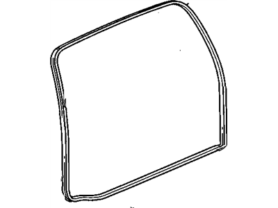 GM 15174842 Weatherstrip,Rear Door