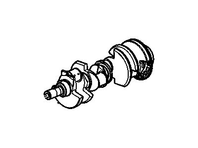 2014 Chevrolet Express Crankshaft - 12588615