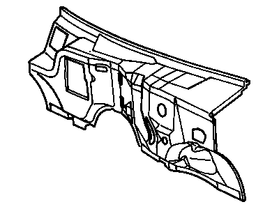 GM 12543572 PANEL, Cowl and Dash Panel