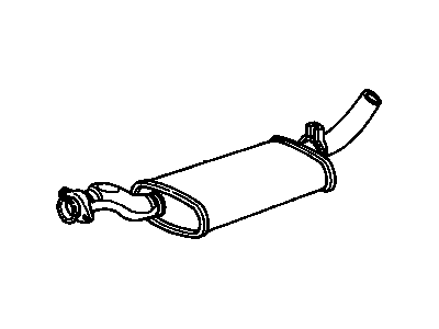 1983 Cadillac Seville Exhaust Pipe - 1627644