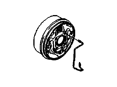 Pontiac G3 Brake Line - 96407743