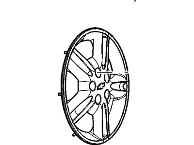 Chevrolet Uplander Wheel Cover - 9597396