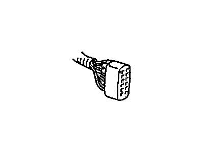 GM 19204411 Connector,Module, Electronic Brake Control