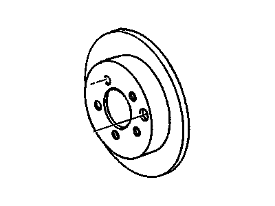 GM 10434245 Front Brake Rotor (275X30)