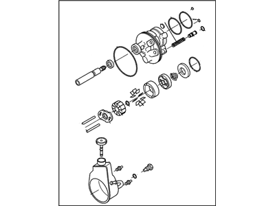 Cadillac Escalade Power Steering Pump - 20756715