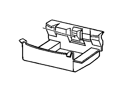 GM 10401915 Trim Assembly, Rear Compartment <Use 1C4M