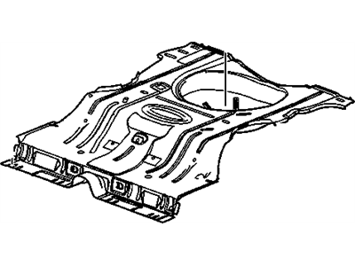 GM 19181804 Panel Kit,Rear Compartment Floor