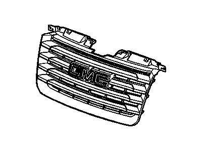 GM 22761713 Grille Assembly, Radiator Upper