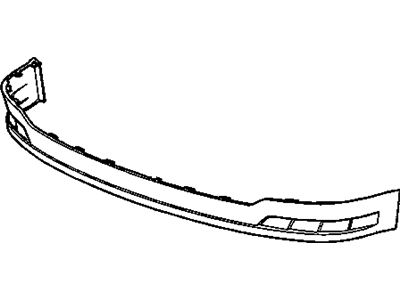 GM 15290960 Deflector, Front Air