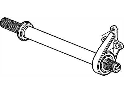 GM 15230466 Front Wheel Drive Intermediate Shaft Assembly