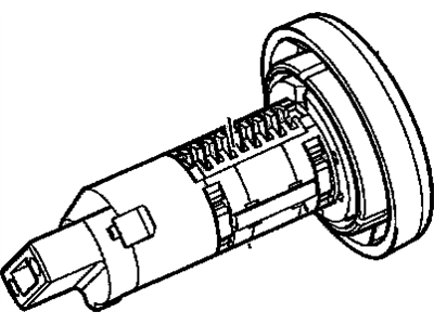 Cadillac Ignition Lock Assembly - 84668679