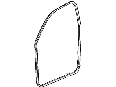 2006 Chevrolet Trailblazer Door Seal - 19209563