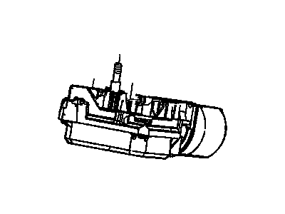 2002 Oldsmobile Aurora Wiper Motor - 88958170