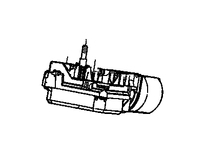 2005 Pontiac Bonneville Wiper Motor - 88958170