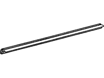 GM 3543467 Weatherstrip Assembly, Front Side Door Lower *Black