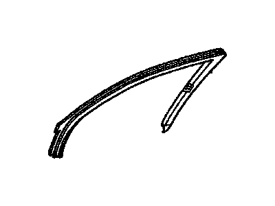 GM 3636515 Clip,Front Side Door Window Garnish Molding (Short)