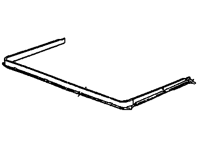 GM 90438622 Molding,Sun Roof Sunshade Guide Garnish