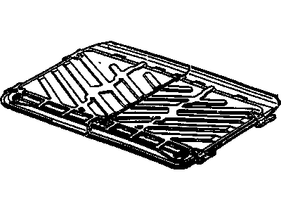 GM 22636775 SUNSHADE, Roof Panel