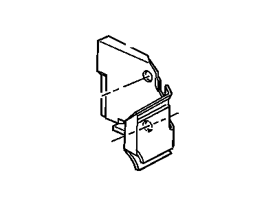 GM 10409821 Carpet Assembly, Rear End Trim Finish Panel Outer *Medium*Medium Duty Dark Oak