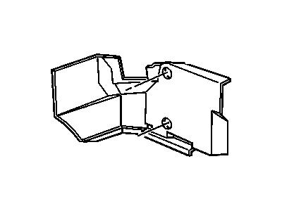 GM 10410732 Retainer,Rear End Trim Finish Panel