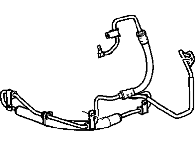 2005 Cadillac STS Hydraulic Hose - 19181250