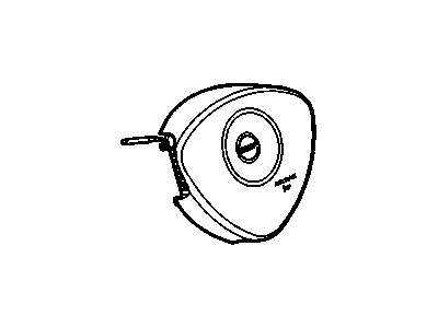 GM 15286615 Airbag,Steering Wheel