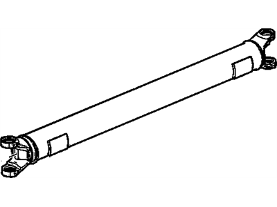 GM 15182095 Front Axle Propeller Shaft Assembly