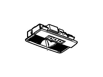 GM 22781793 Lamp Assembly, Courtesy *Titanium