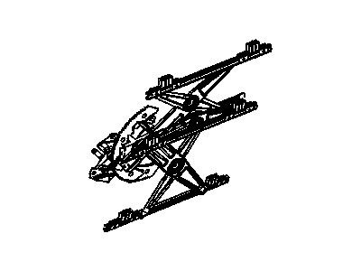 2003 Saturn Ion Window Regulator - 19301976