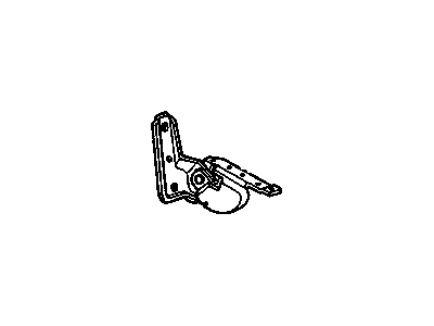 20481182 GM LATCH, Folding Rear Seat Illustration 1 of 1