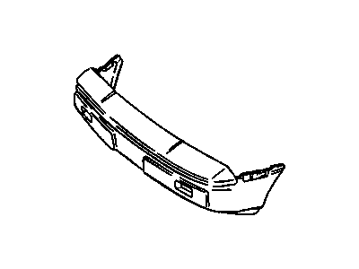 GM 10042562 Front Bumper, Cover