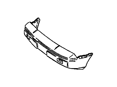 1986 Pontiac Fiero Bumper - 10042562