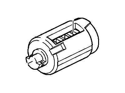 GM 15783575 Front Side Door Lock Cylinder Kit (Uncoded)
