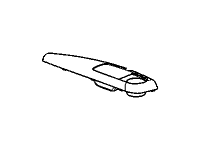 GM 25865721 Armrest Assembly, Body Side Trim Panel *Dark Titanium