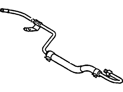 2005 Pontiac Vibe Power Steering Hose - 88971037