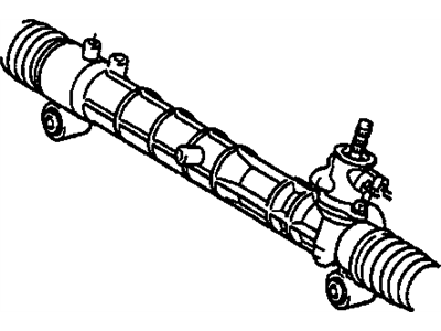 2005 Pontiac Vibe Rack And Pinion - 88973766