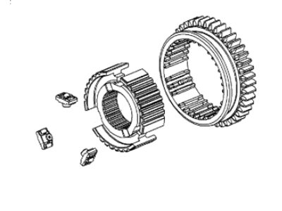 GM 25182857 Hub Assembly, 1St & 2Nd Gear Syn