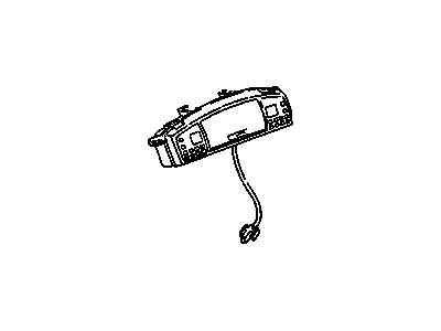 GM 9383816 Instrument Cluster Assemblly