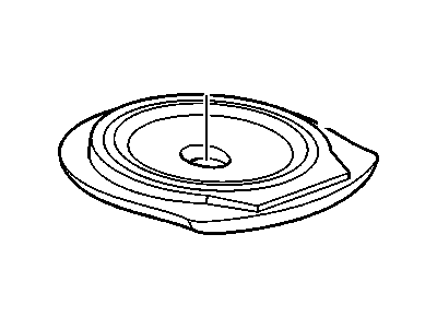 GM 15235644 Support, Spare Wheel